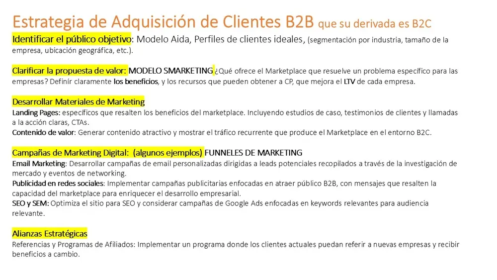 Estrategia de Marketing & Growth